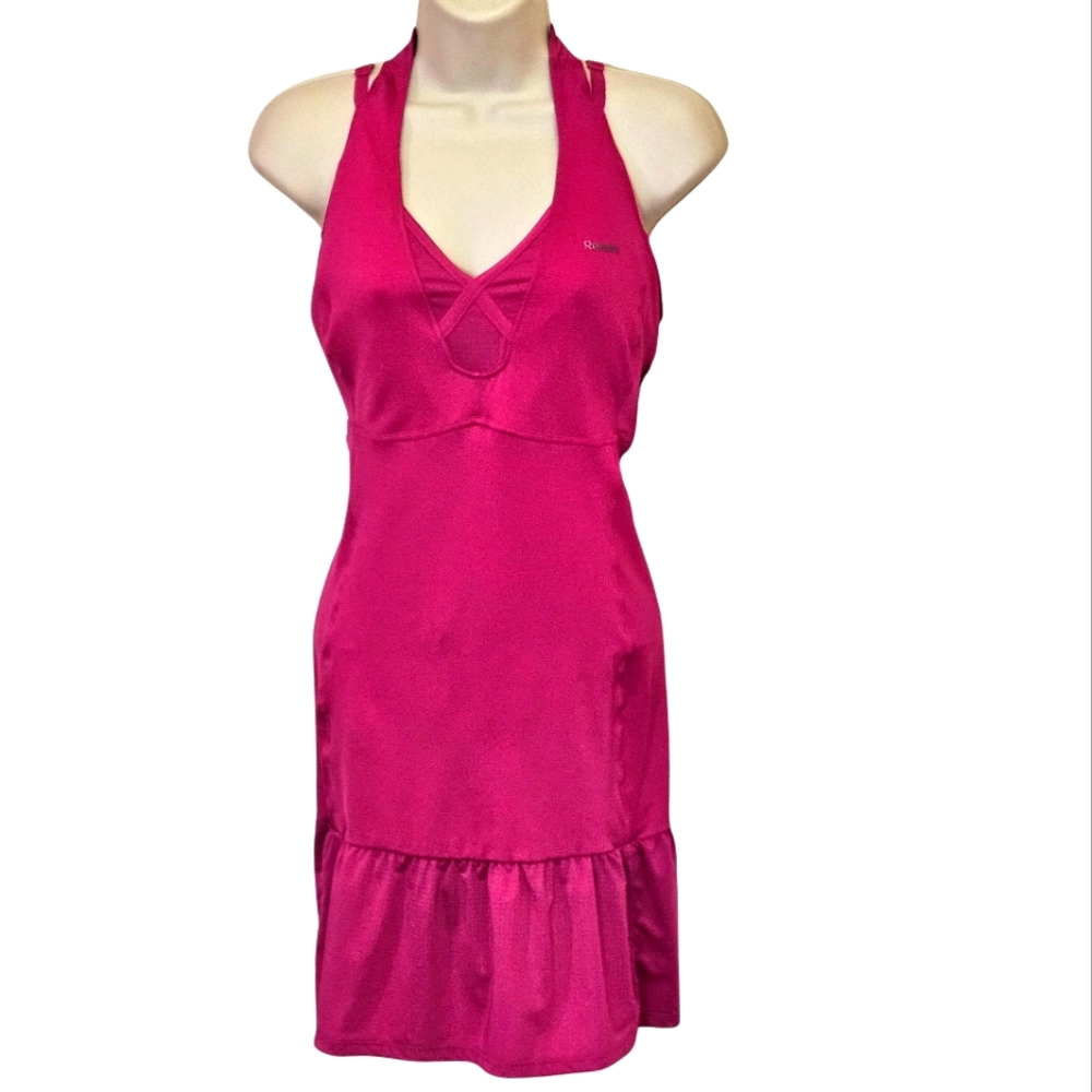 Reebok Condensed Pink Play Dry Athleisure/ Active Sport/Tennis Dress,Large,NWT